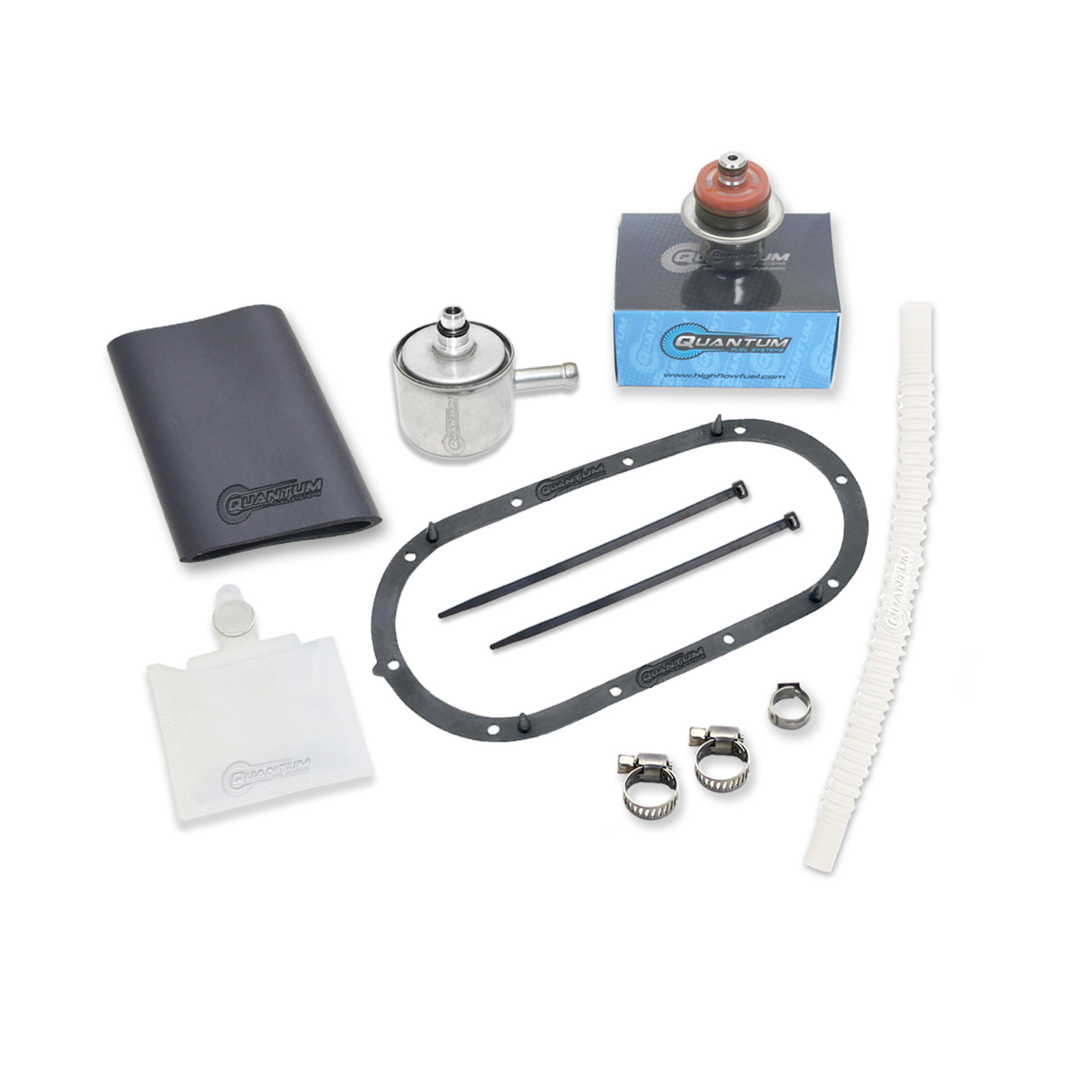 Quantum Fuel Systems Fuel Pump Repair Kit w/ Fuel Pressure Regulator, Tank Seal, Fuel Filter, Strainer for the Harley Davidson Electra Glide Ultra Classic '02 & etc. Quantum Fuel Systems Fuel Pump Repair Kit w/ Fuel Pressure Regulator, Tank Seal, Fuel Filter, Strainer for the Harley Davidson Electra Glide Ultra Classic '02 & etc.